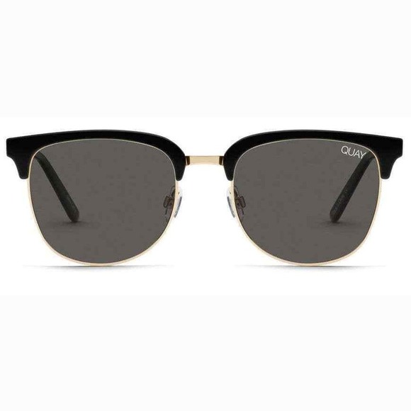 Quay Australia X Arod Evasive Black Smoke Polarized Sunglasses Retro Square - Picture 3 of 11